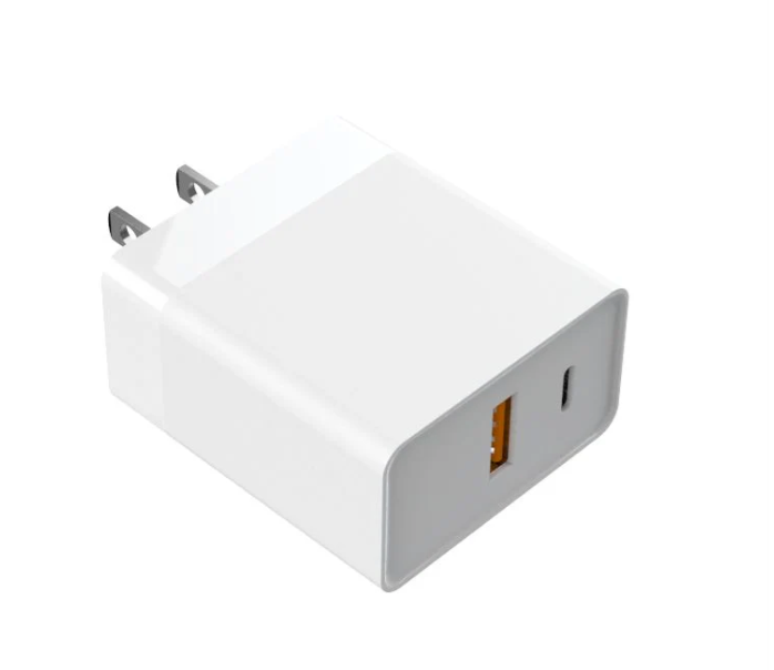 20W Dual Port Fast Wall Charger - Type-C USB Charger | Direct Goods Retail